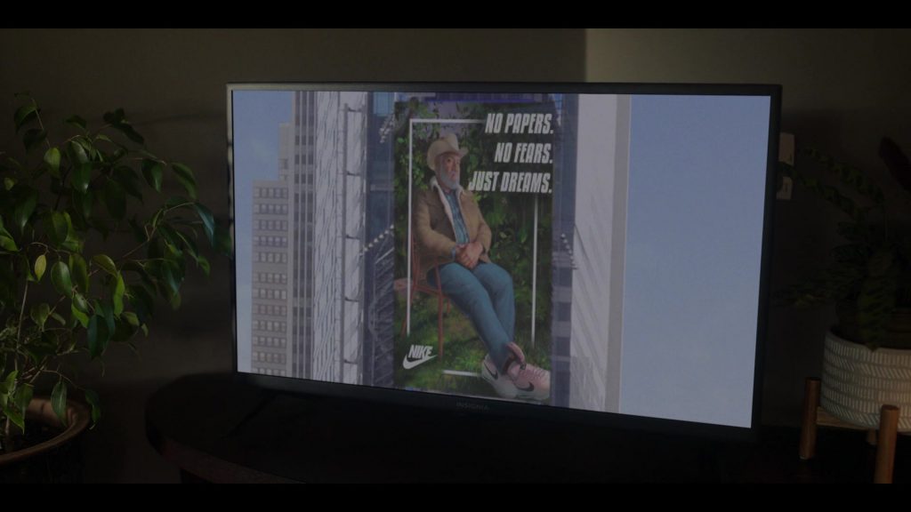 Nike Cortez Sneaker TV Ad in Gentefied S02E08 “No Human Is Illegal” (2021) (Image 1)