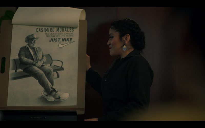 Nike Cortez Sneakers Worn by Joaquín Cosio as Casimiro ‘Pop' Morales (Poster) in Gentefied S02E07 “No More Band-Aids” (2021) (Image 1)