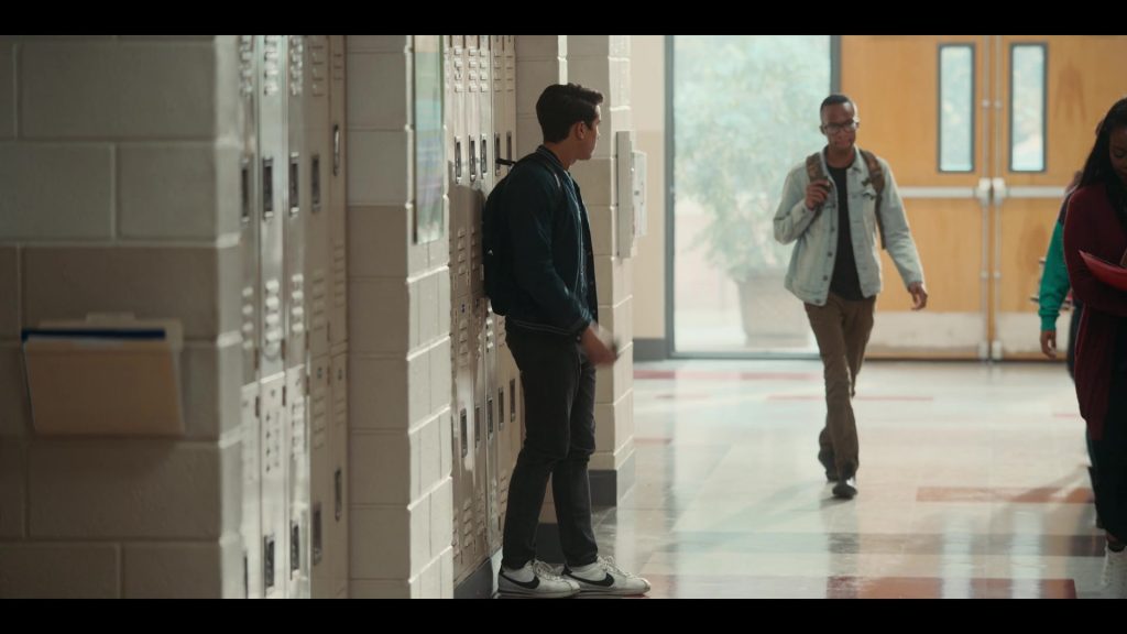 Nike Cortez Sneakers Worn by Michael Cimino as Victor Salazar in Love, Victor S03E04 “You Up” (2022) (Image 1)
