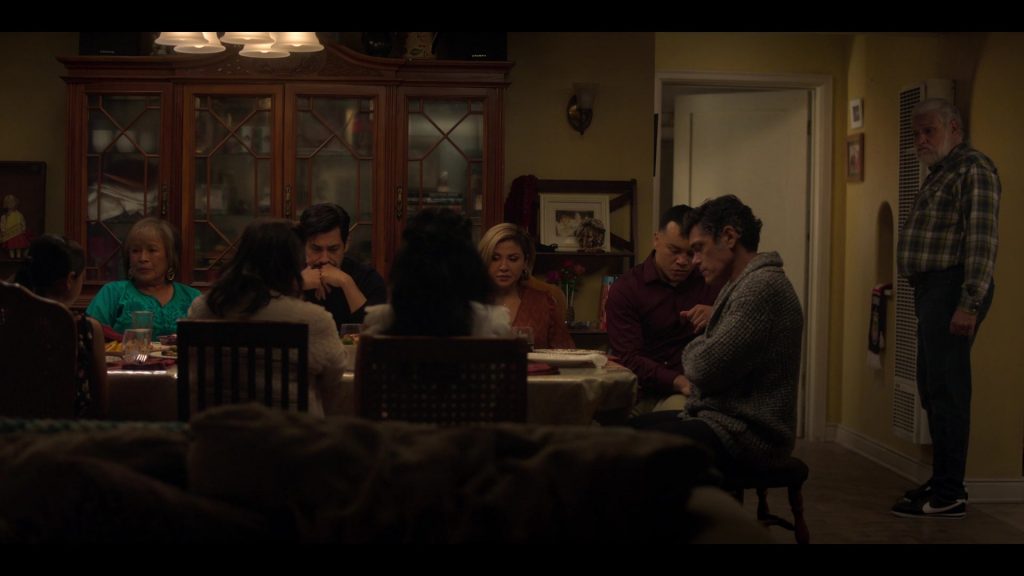 Nike Cortez Sneakers of Joaquín Cosio as Casimiro ‘Pop' Morales in Gentefied S02E06 “Sangiving” (2021) (Image 3)