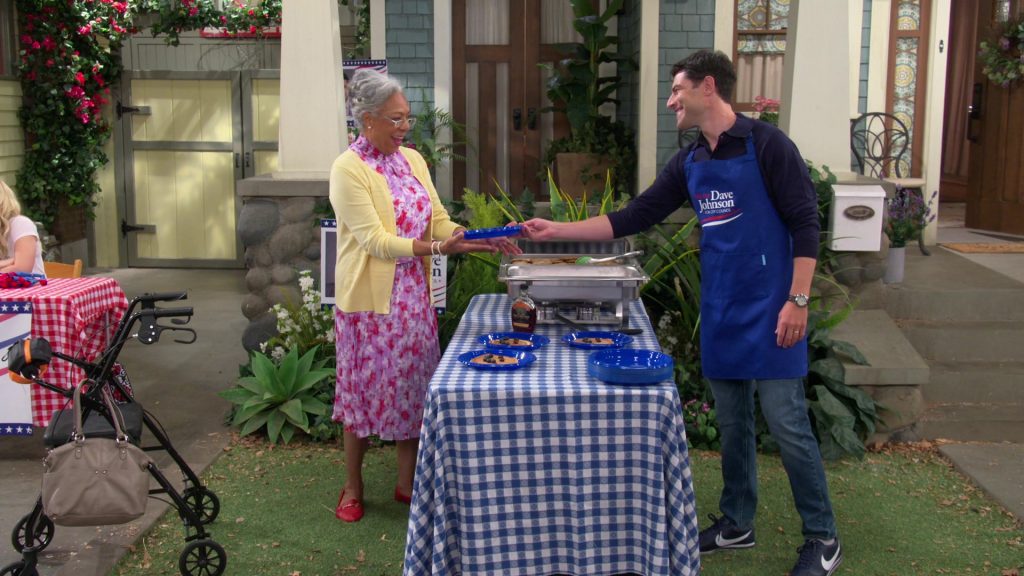 Nike Cortez Sneakers of Max Greenfield as Dave in The Neighborhood S03E02 “Welcome to the Election” (2020) (Image 1)