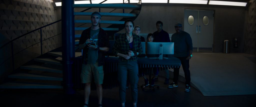 Nike Court Vision Mid Go The Extra Smile Sneakers Worn by Page Kennedy as DJ in Meg 2 - The Trench (2023) (Image 4)