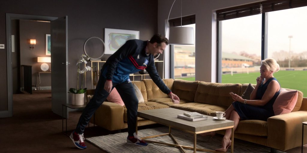 Nike Daybreak Men's Sneakers Worn by Jason Sudeikis as Coach Ted Lasso in Ted Lasso S02E01 “Goodbye Earl” (2021) (Image 1)