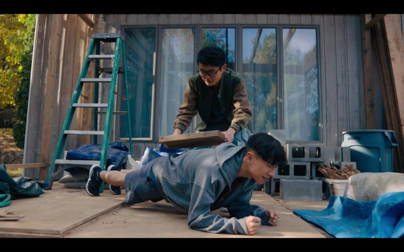 Nike Flex Control 4 Sneakers and Socks Worn by Bloom Li in Chang Can Dunk (2023) (Image 1)