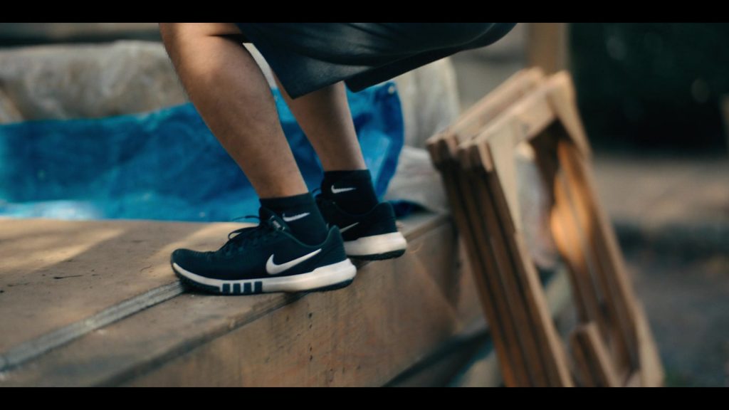 Nike Flex Control 4 Sneakers and Socks Worn by Bloom Li in Chang Can Dunk (2023) (Image 3)