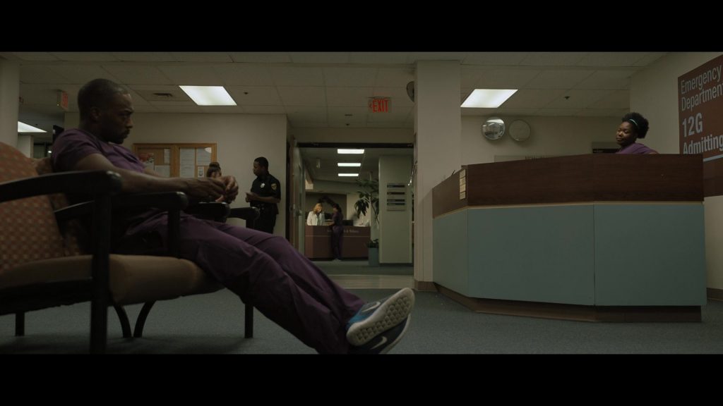 Nike Free RN Sneakers Worn by Anthony Mackie in Point Blank (2019) (Image 3)