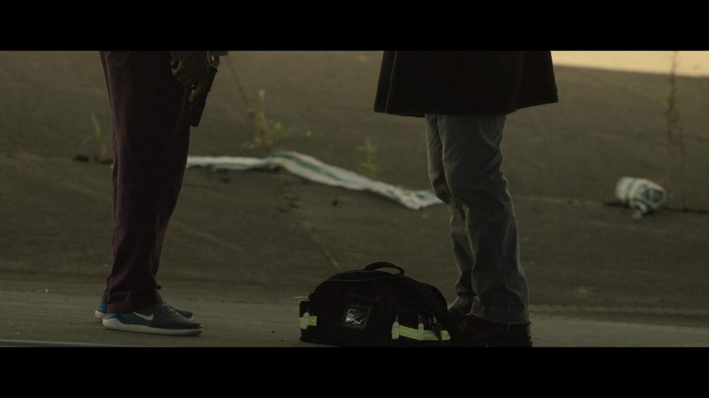 Nike Free RN Sneakers Worn by Anthony Mackie in Point Blank (2019) (Image 4)
