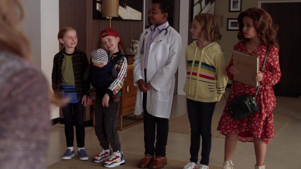 Nike Girls Sneakers in Single Parents Season 2 Episode 6 “Welcome to Hell, Sickos!” (2019) (Image 1)