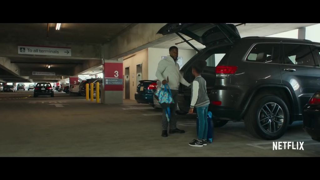 Nike Girls' Sneakers of Melody Hurd as Maddy Logelin in Fatherhood (2021) (Image 1)