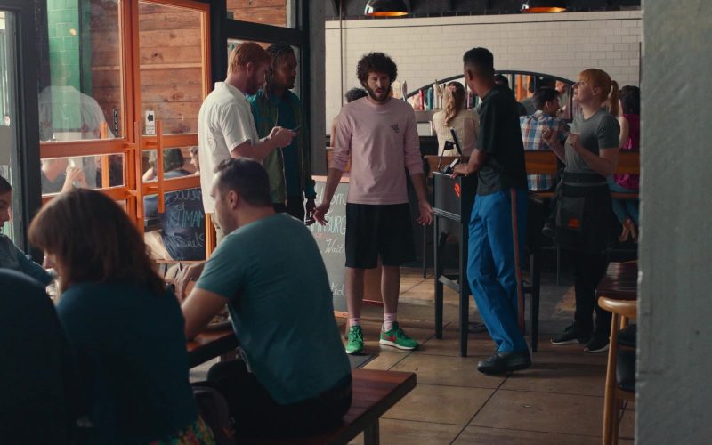 Nike Green Sneakers Worn by Lil Dicky in Dave S01E03 (2020) (Image 1)