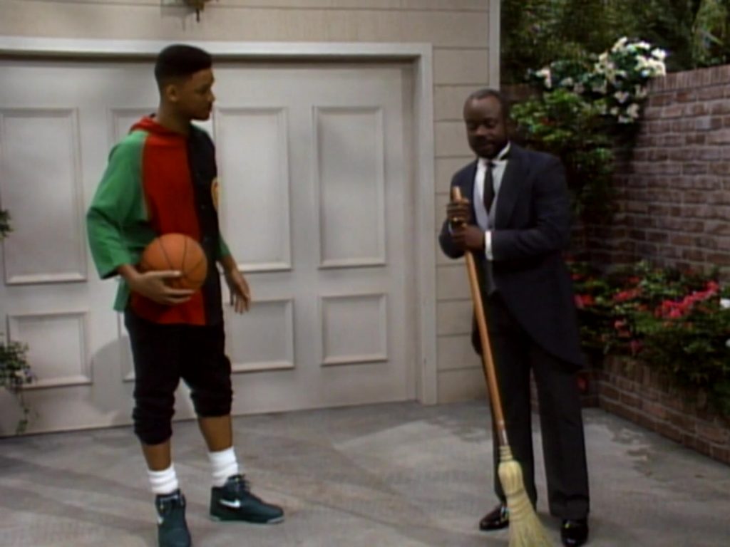 Nike Green Sneakers Worn by Will Smith in The Fresh Prince of Bel-Air S02E16 “Geoffrey Cleans Up” (1992) (Image 3)