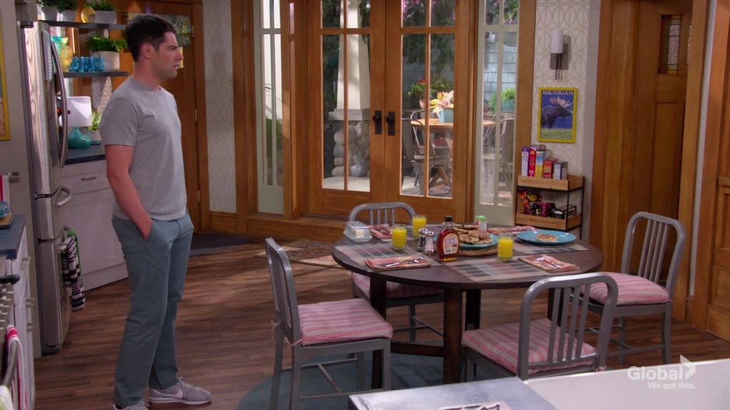 Nike Grey Shoes Worn by Max Greenfield as Dave Johnson in The Neighborhood Season 2 Episode 4 “Welcome to Co-Habitation” (2019) (Image 1)