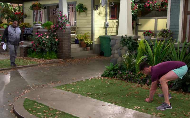Nike Grey Sneakers Worn by Max Greenfield as Dave Johnson in The Neighborhood Season 2 Episode 7 “Welcome to the Vow Renewal” (2019) (Image 1)