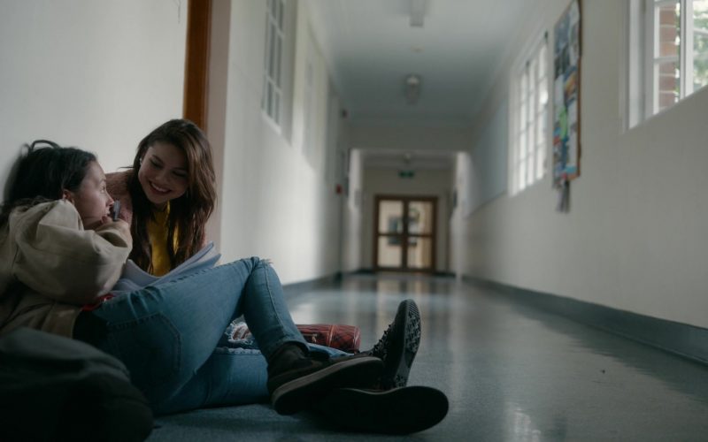 Nike High Top Sneakers of Erana James as Toni Shalifoe in The Wilds S01E04 “Day Six” (2020) (Image 1)