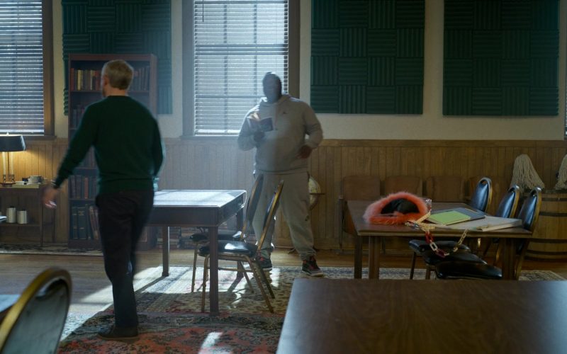 Nike Hoodie, Pants and Sneakers in Miller's Girl (2024) (Image 1)