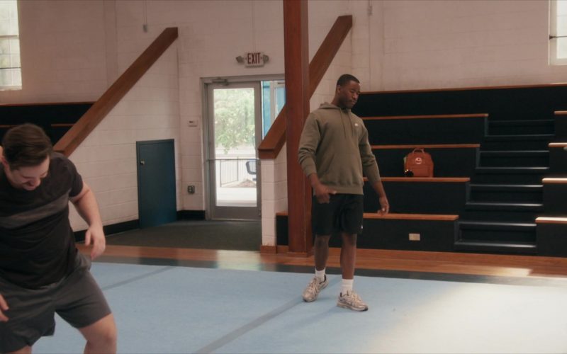 Nike Hoodie, Shorts and Sneakers in Stumble S01E04 “Button Day” (2025) (Image 1)
