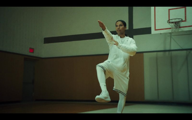 Nike Jacket, Shorts, Socks and Sneakers in Miguel Wants to Fight (2023) (Image 1)