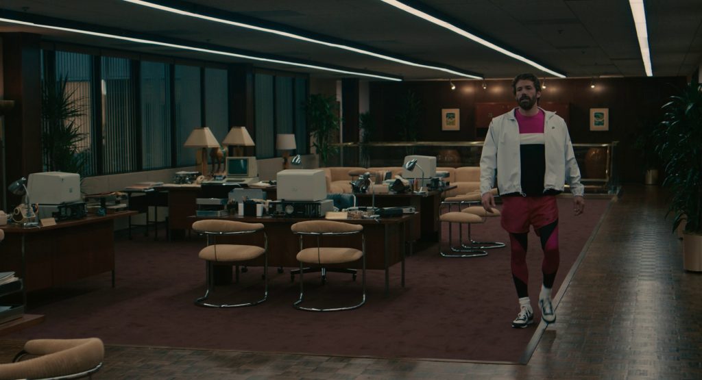 Nike Jacket, Shorts and Sneakers of Ben Affleck as Phil Knight in Air (2023) (Image 1)