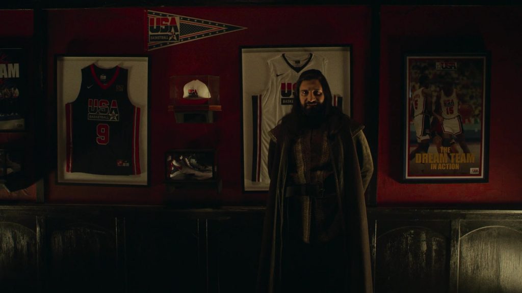 Nike Jersey and Sneakers in What We Do in the Shadows – Season 1, Episode 8, Citizenship (2019) (Image 1)