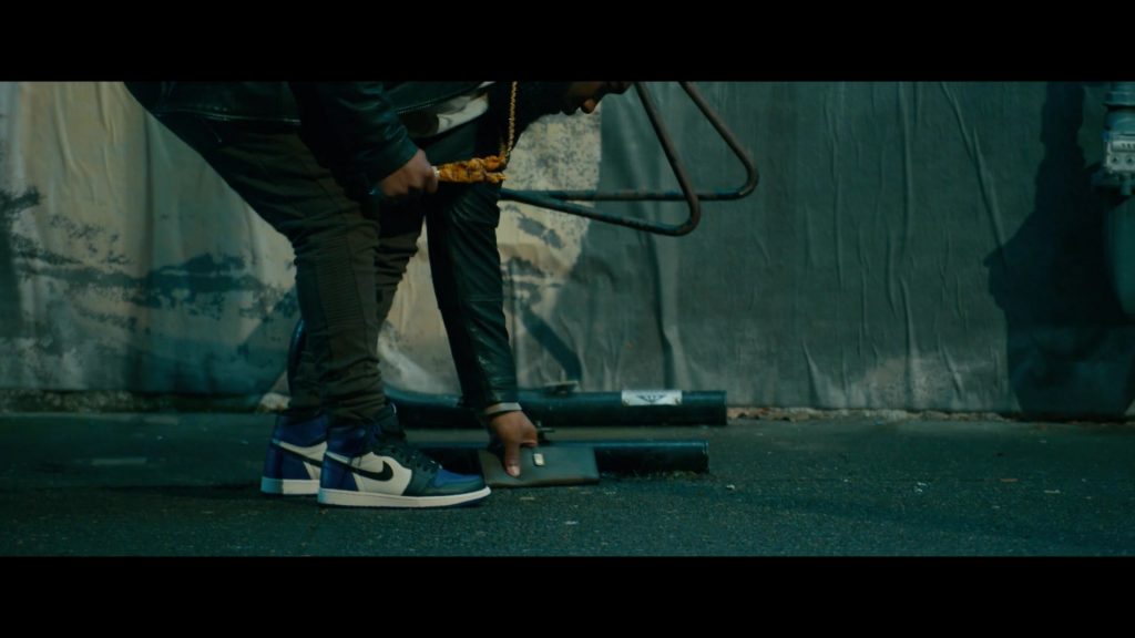 Nike Jordan 1 High Sneakers of T. Murph as Clovis in Woke S01E01 “Rhymes with Broke” (2020) (Image 1)