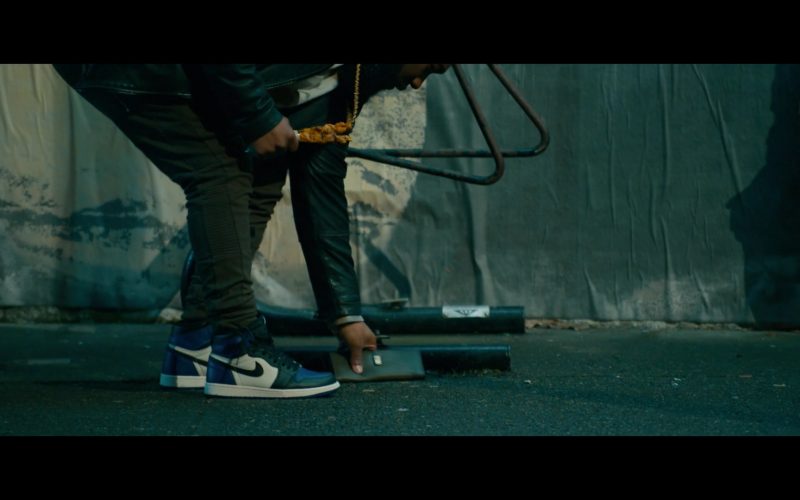 Nike Jordan 1 High Sneakers of T. Murph as Clovis in Woke S01E01 “Rhymes with Broke” (2020) (Image 1)