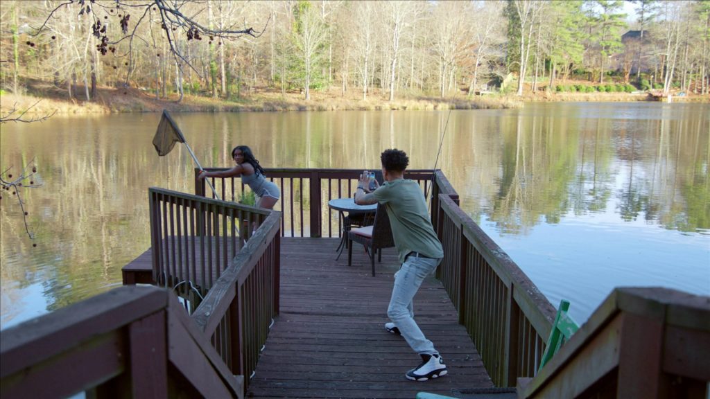 Nike Jordan 13 Retro Barons Sneakers in Judge Me Not S01E03 “Fire in the Hole” (2023) (Image 2)
