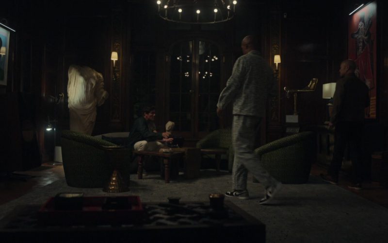 Nike Jordan Air Jordan 1 Low OG “Mocha” sneakers in Your Friends and Neighbors S02E09 “Propaganda from the Cowardly” (2026) (Image 1)