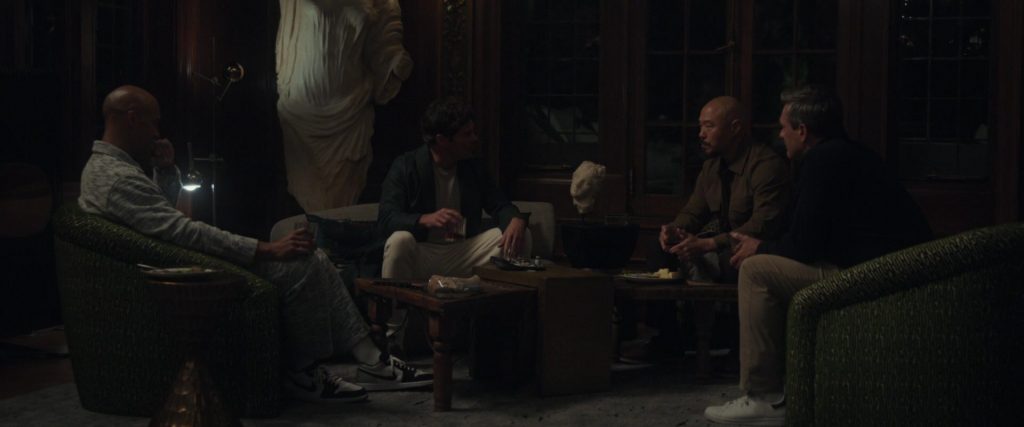 Nike Jordan Air Jordan 1 Low OG “Mocha” sneakers in Your Friends and Neighbors S02E09 “Propaganda from the Cowardly” (2026) (Image 11)
