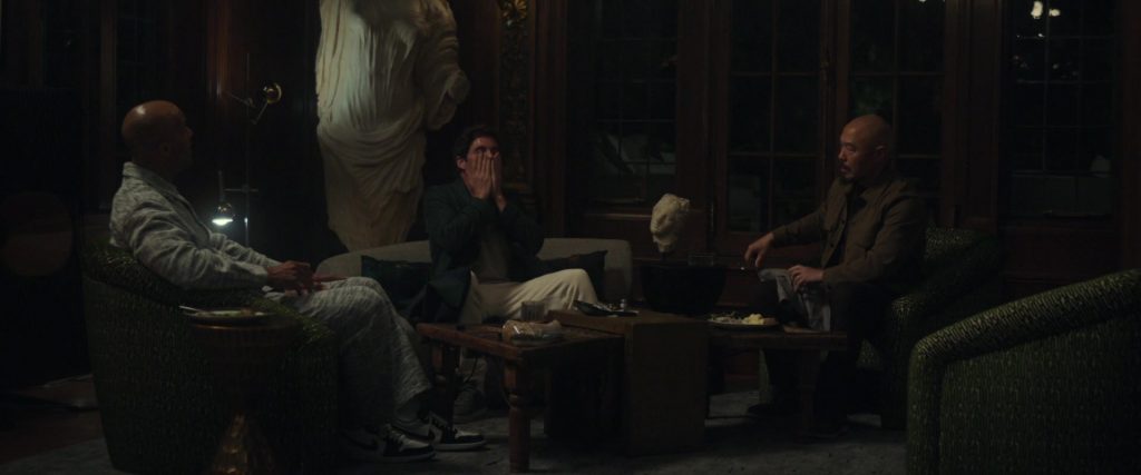 Nike Jordan Air Jordan 1 Low OG “Mocha” sneakers in Your Friends and Neighbors S02E09 “Propaganda from the Cowardly” (2026) (Image 6)