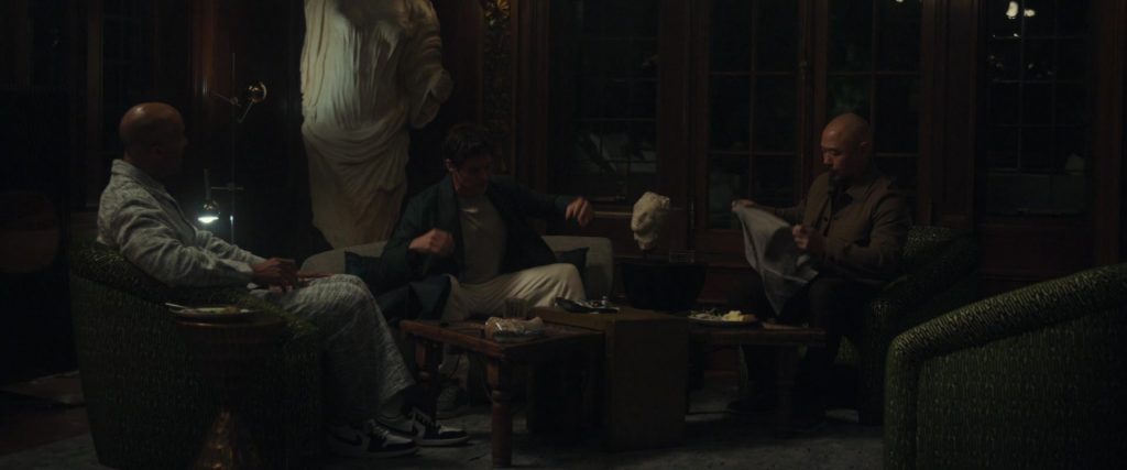 Nike Jordan Air Jordan 1 Low OG “Mocha” sneakers in Your Friends and Neighbors S02E09 “Propaganda from the Cowardly” (2026) (Image 7)