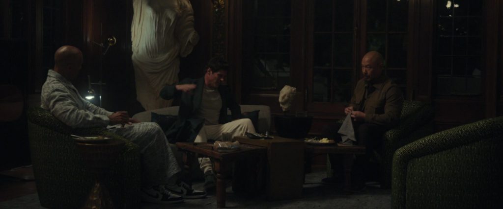 Nike Jordan Air Jordan 1 Low OG “Mocha” sneakers in Your Friends and Neighbors S02E09 “Propaganda from the Cowardly” (2026) (Image 8)