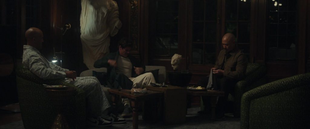 Nike Jordan Air Jordan 1 Low OG “Mocha” sneakers in Your Friends and Neighbors S02E09 “Propaganda from the Cowardly” (2026) (Image 9)