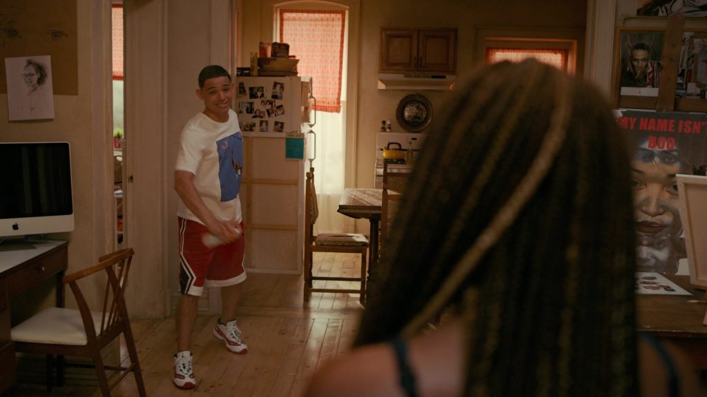 Nike Jordan Shoes Worn by Anthony Ramos in She's Gotta Have It – Season 2, Episode 1, #I'mFeelingMyFeelings (2019) (Image 1)