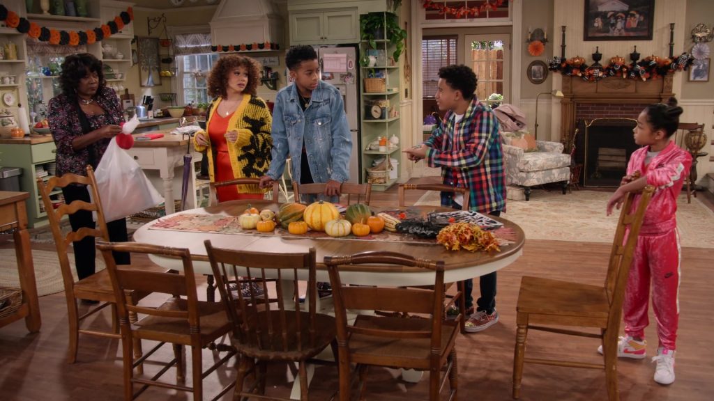 Nike Jordan Sneakers Worn by Jordyn Raya James as Ami McKellan in Family Reunion S04E01 “Remember When the Trick Wasn’t a Treat” (2021) (Image 1)