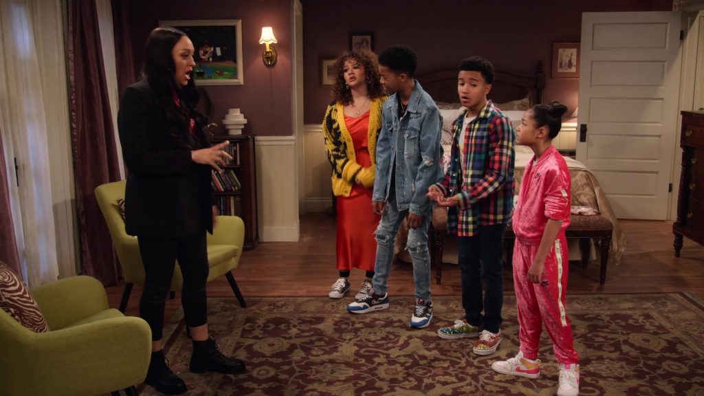 Nike Jordan Sneakers Worn by Jordyn Raya James as Ami McKellan in Family Reunion S04E01 “Remember When the Trick Wasn’t a Treat” (2021) (Image 2)