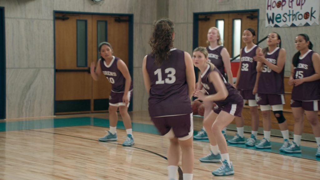 Nike KD Trey 5 VII Cerulean Basketball Shoes in Big Shot S01E02 “The Marvyn Korn Effect” (2021) (Image 3)