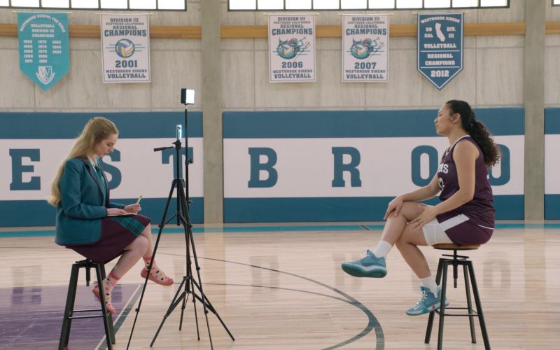 Nike KD Trey 5 VII Cerulean Basketball Shoes in Big Shot S01E03 “TCKS” (2021) (Image 1)