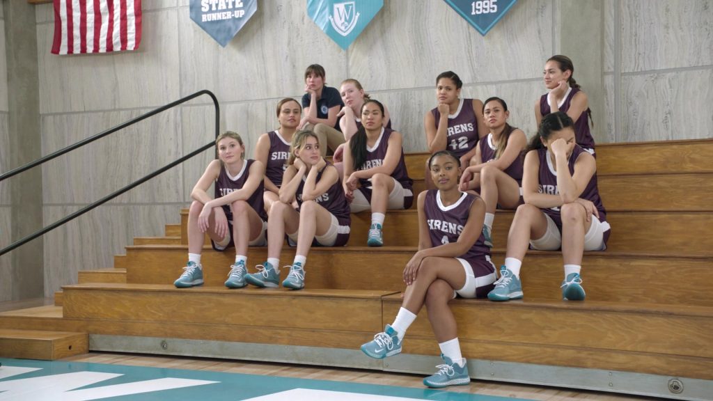 Nike KD Trey 5 VII Cerulean Basketball Shoes in Big Shot S01E03 “TCKS” (2021) (Image 3)