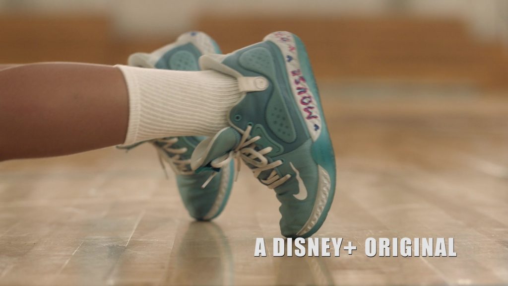 Nike KD Trey 5 VII Cerulean Blue Shoes in Big Shot S01E07 “Kalm Korn” (2021) (Image 1)