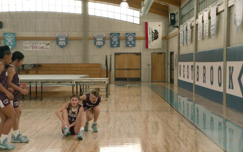 Nike KD Trey 5 VII Cerulean Sneakers in Big Shot S01E09 “Beth Macbeth” (2021) (Image 1)