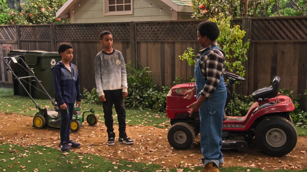 Nike Kids Sneakers in Family Reunion – Season 1 Episode 10, “Remember When Our Boys Became Men” (2019) (Image 2)