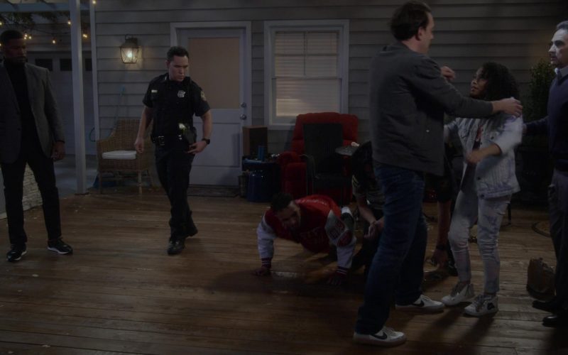 Nike Killshot 2 Shoes Worn by Jonathan Kite as Johnny Williams in Dad Stop Embarrassing Me! S01E08 “#MaybeItsBAYBelline” (2021) (Image 1)