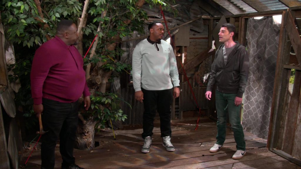 Nike Killshot II ‘Midnight Navy' Sneakers of Max Greenfield as Dave Johnson in The Neighborhood S03E12 “Welcome to the Treehouse” (2021) (Image 1)