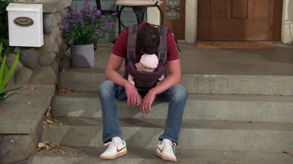 Nike Killshot Shoes of Max Greenfield as Dave in The Neighborhood S03E16 “Welcome to the Test Run” (2021) (Image 1)