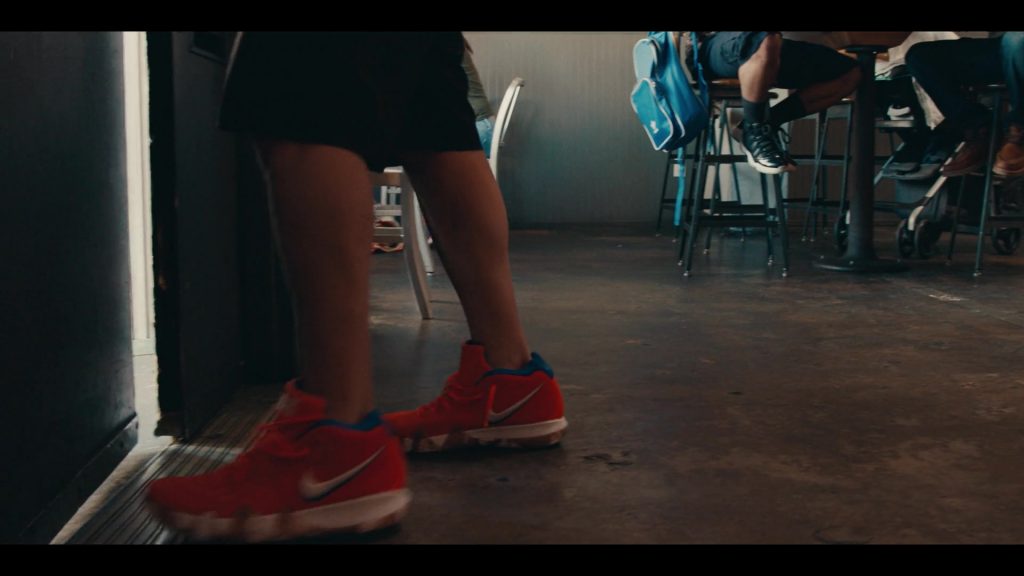 Nike Kyrie 4 Red Sneakers in Sneakerheads S01E02 “Hustling Backwards” (2020) (Image 1)