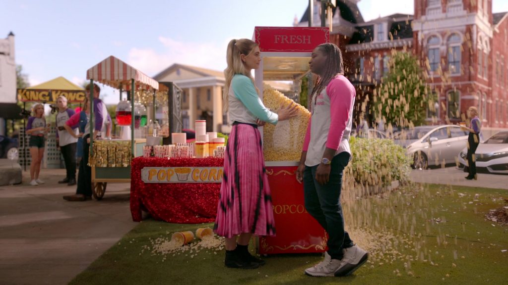 Nike Kyrie 7 Basketball Shoes in Legacies S04E02 “There's No I In Team, or Whatever” (2021) (Image 1)