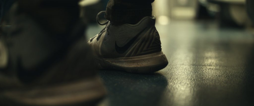 Nike Kyrie Sneakers of Paul Dano as Keith Gill in Dumb Money (2023) (Image 1)