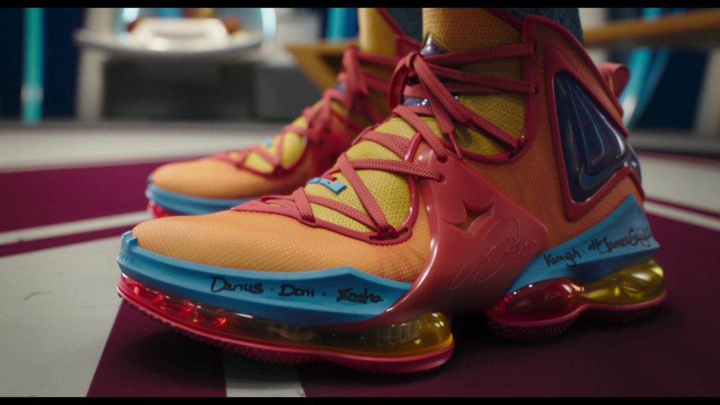 Nike LeBron 19 ‘Space Jam' Sneakers in Space Jam - A New Legacy (2021) (Image 1)
