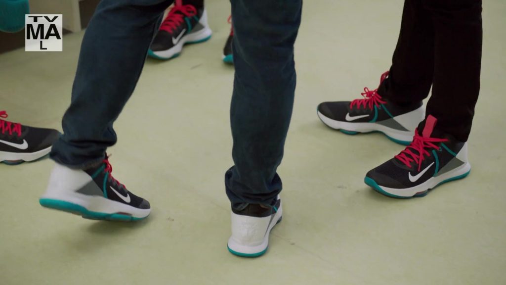 Nike LeBron Witness 4 Sneakers in Chad S01E06 “Hamid” (2021) (Image 2)