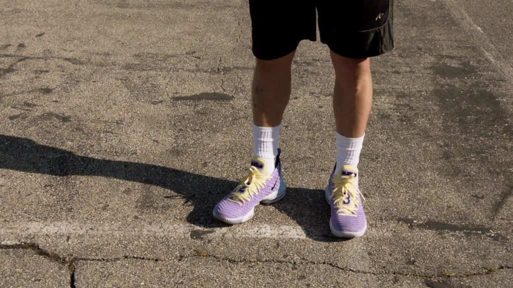 Nike LeBron XVI Sneakers Worn by Steve Howey as Kevin Ball in Shameless Season 10 Episode 1 “We Few, We Lucky Few, We Band of Gallaghers!” (2019) (Image 1)